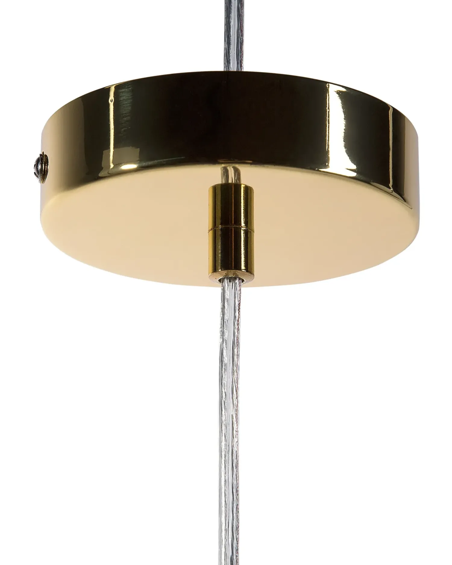 Beliani Lampadario TORDINO Metallo Oro