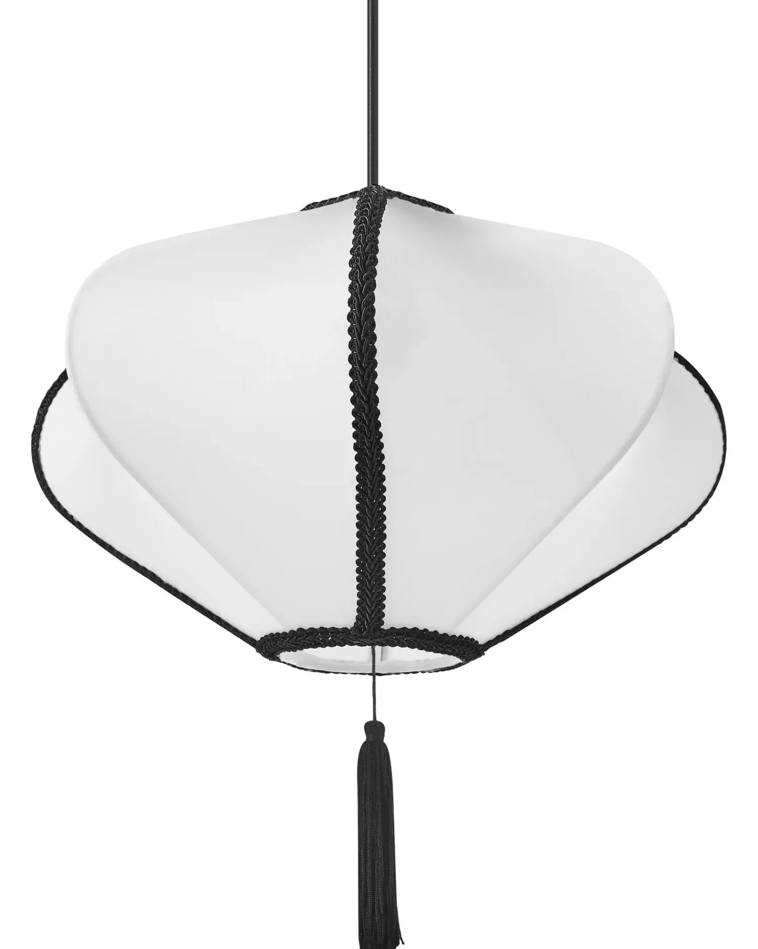 Discount Beliani Lampadario TUCURO Bianco Bianco Nero