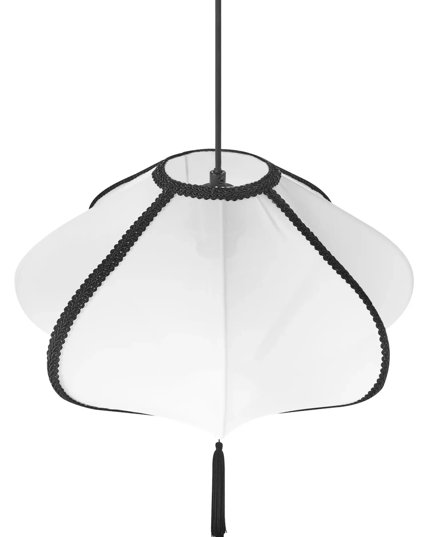 Discount Beliani Lampadario TUCURO Bianco Bianco Nero