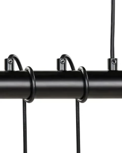 Best Beliani Lampadario TUTAKI Legno di quercia Nero Marrone Nero