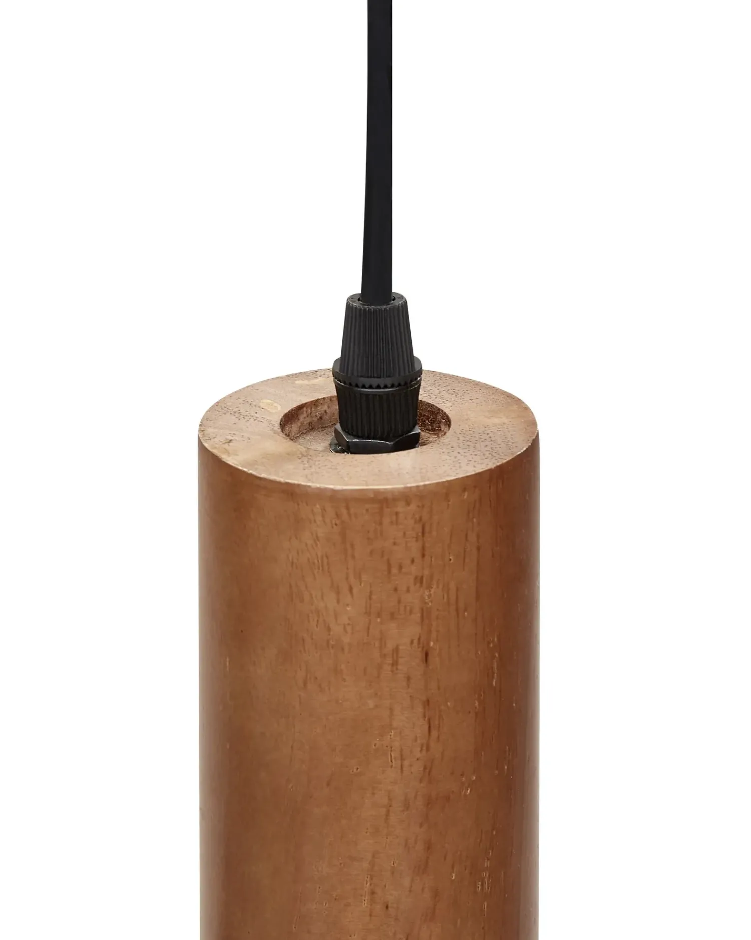 Best Beliani Lampadario TUTAKI Legno di quercia Nero Marrone Nero
