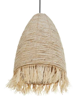 Hot Beliani Lampadario TUTONG Vimini Naturale