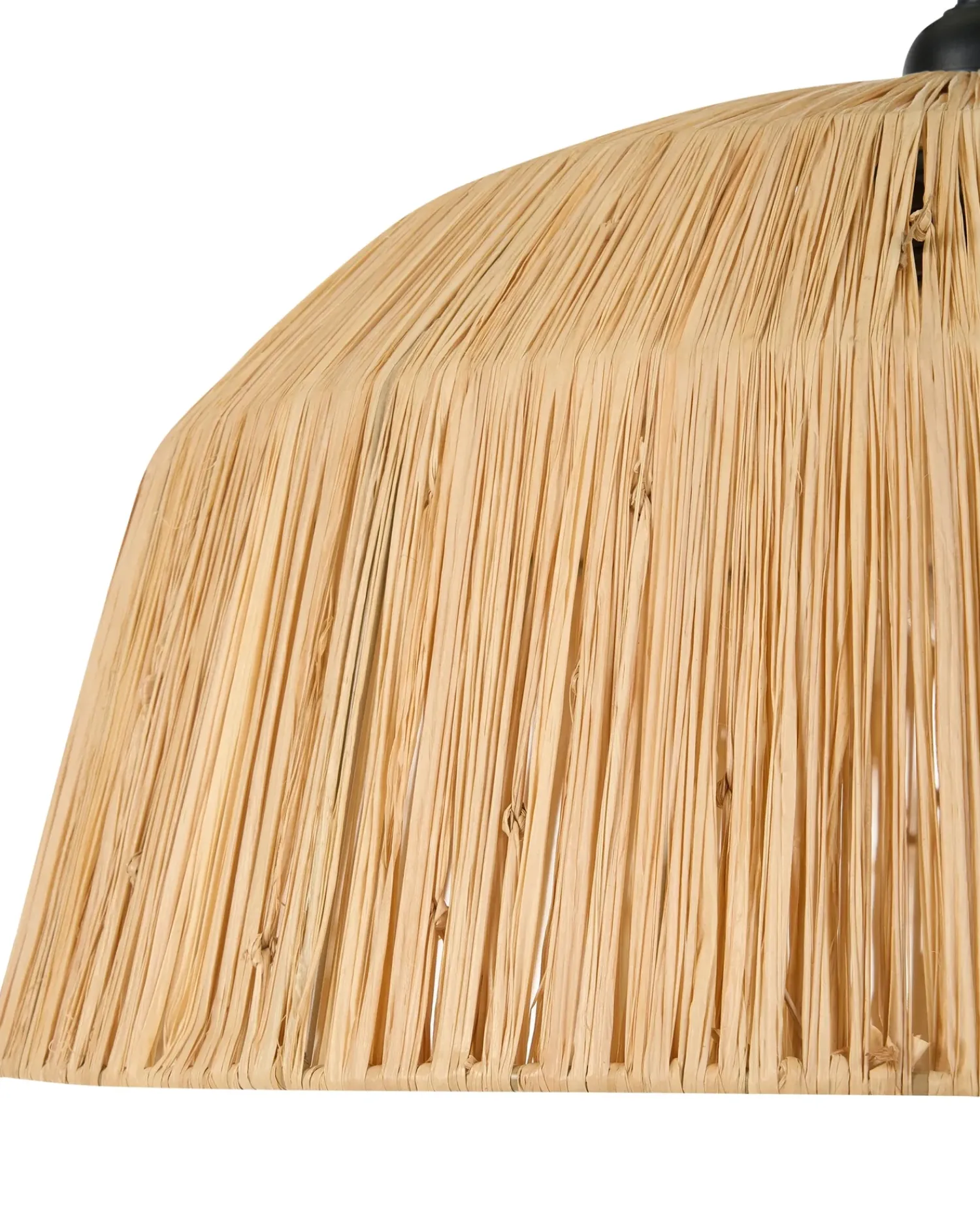 Outlet Beliani Lampadario UMBA Vimini Naturale