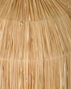 Outlet Beliani Lampadario UMBA Vimini Naturale