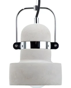 Online Beliani Lampadario VERDE Cemento Grigio Argento Grigio