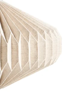 New Beliani Lampadario VISMAN Cotone Beige