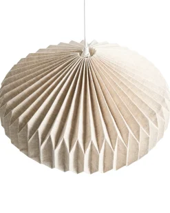 New Beliani Lampadario VISMAN Cotone Beige