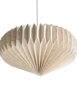 New Beliani Lampadario VISMAN Cotone Beige