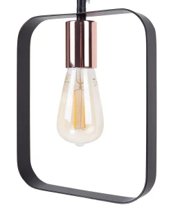 Best Beliani Lampadario VOMANO Metallo Nero