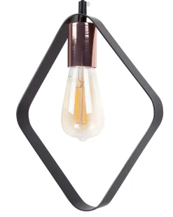 Best Beliani Lampadario VOMANO Metallo Nero