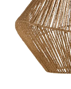 Clearance Beliani Lampadario YAMBOU Corda di carta Naturale