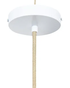 Clearance Beliani Lampadario YUMURI Rattan Beige chiaro Beige Naturale