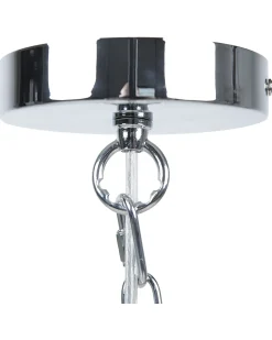 Hot Beliani Lampadario ZAMBEZI Metallo Rame Rame Argento