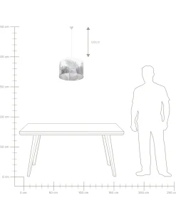 Best Beliani Lampadario ZILLER Bianco Bianco Grigio