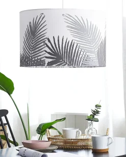 Best Beliani Lampadario ZILLER Bianco Bianco Grigio