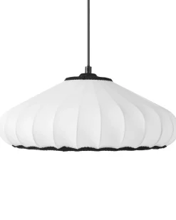 Outlet Beliani Lampadario ZULIA Materiale sintetico Bianco Bianco Nero