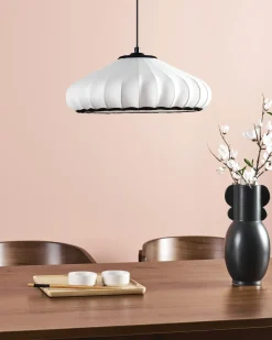 Outlet Beliani Lampadario ZULIA Materiale sintetico Bianco Bianco Nero