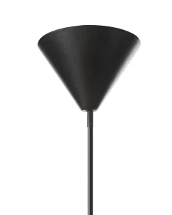 Outlet Beliani Lampadario ZULIA Materiale sintetico Bianco Bianco Nero