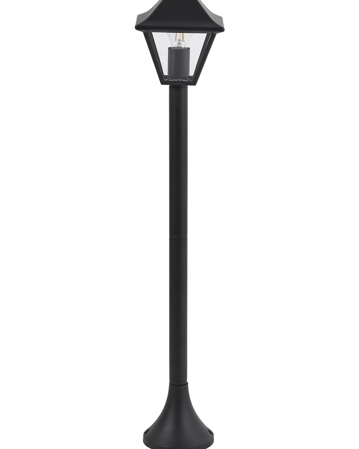 Outlet Beliani Lampione da giardino GOSABA Nero