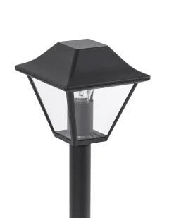Outlet Beliani Lampione da giardino GOSABA Nero