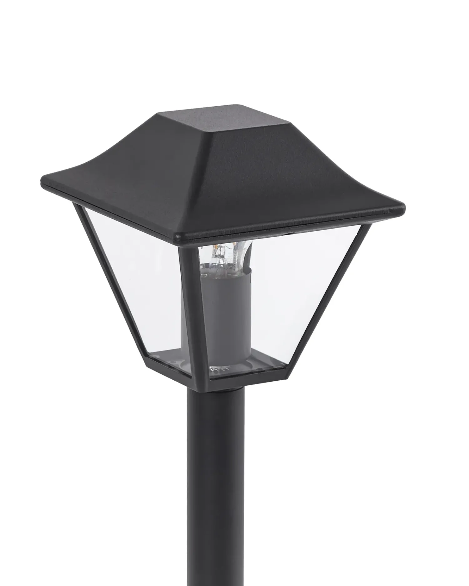 Outlet Beliani Lampione da giardino GOSABA Nero