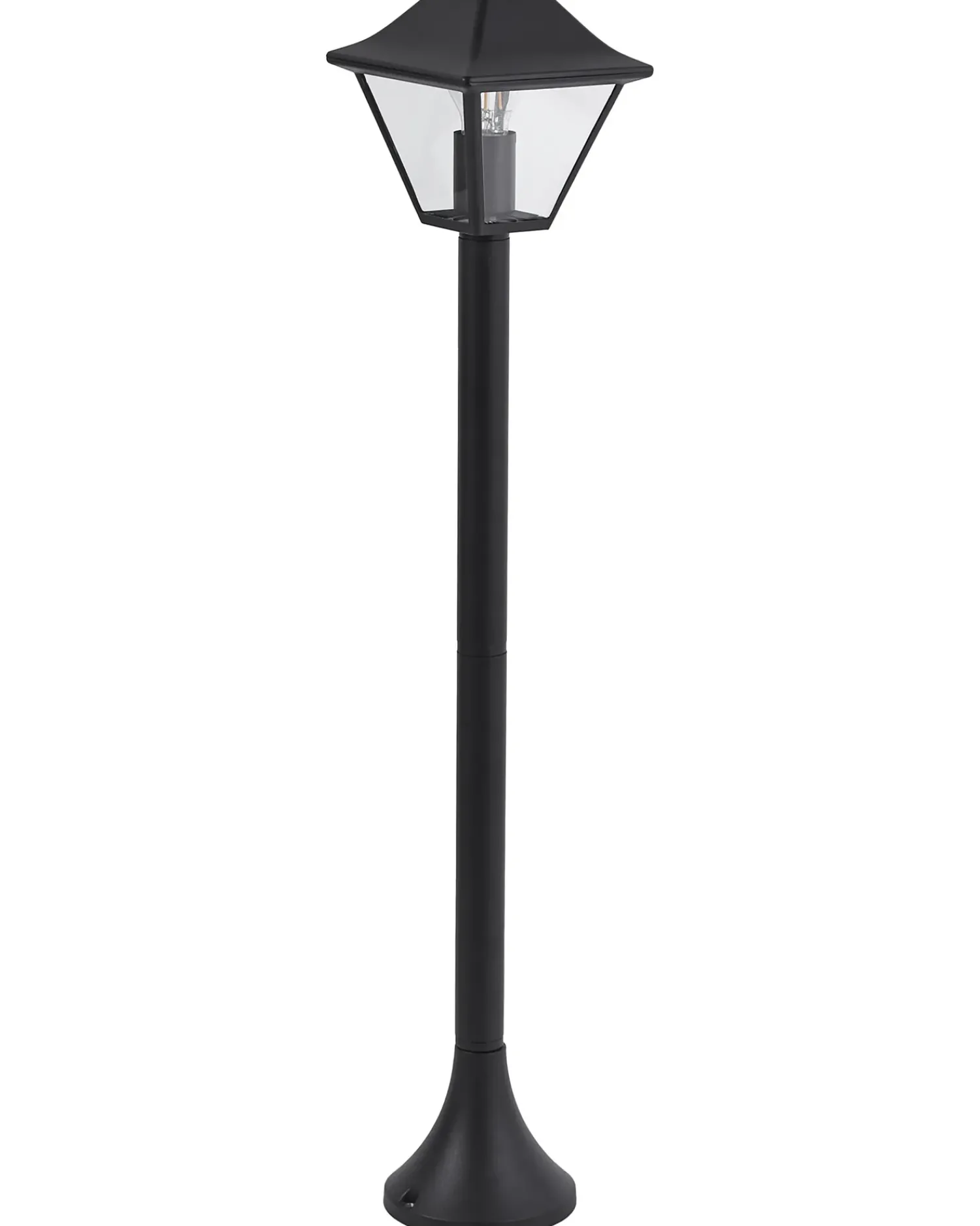 Outlet Beliani Lampione da giardino GOSABA Nero