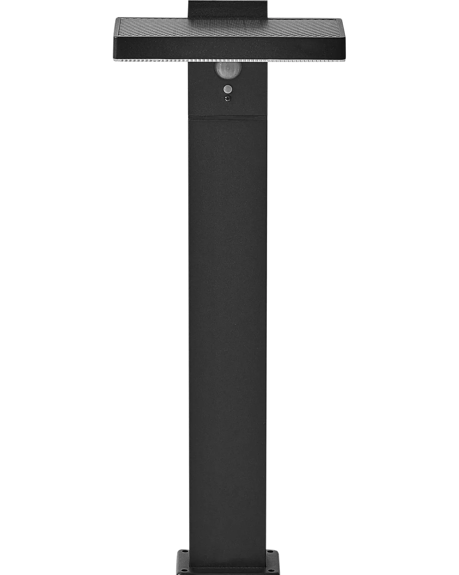 Best Beliani Lampione solare da giardino a LED POPLAR con sensore di movimento Nero