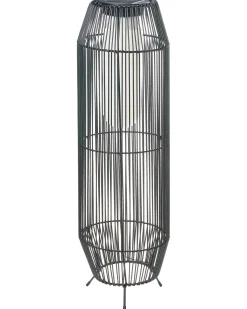 Outlet Beliani Lanterna a energia solare DONGWE 70 cm Nero