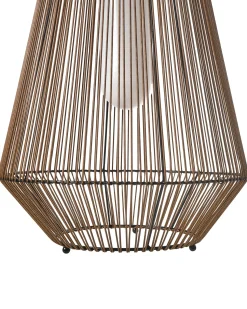 Sale Beliani Lanterna a energia solare LUSWISHI 68 cm Naturale