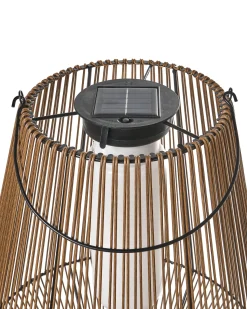 Sale Beliani Lanterna a energia solare LUSWISHI 68 cm Naturale