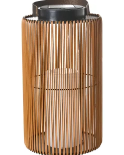 Best Beliani Lanterna a energia solare MACHILI 53 cm Marrone Marrone Nero