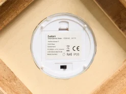 New Beliani Lanterna a LED SYVANSI Modello natalizio 46 cm Marrone chiaro Giallo Verde Marrone
