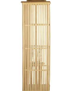 Hot Beliani Lanterna BALABAC Bambù 88 cm Marrone chiaro Naturale