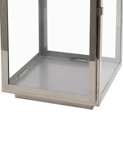 Hot Beliani Lanterna BALI Acciaio inox 55 cm Argento
