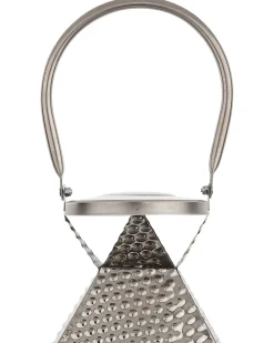 Hot Beliani Lanterna BALI Acciaio inox 55 cm Argento