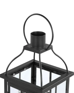 Discount Beliani Lanterna CLARA Metallo Nero