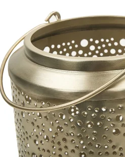 Hot Beliani Lanterna CORFU Metallo Oro