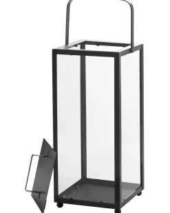 New Beliani Lanterna LEPAR Metallo 53 cm Nero