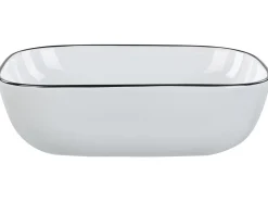 Lavabo da appoggio XERT 46 x 33 cm Ceramica Bianco