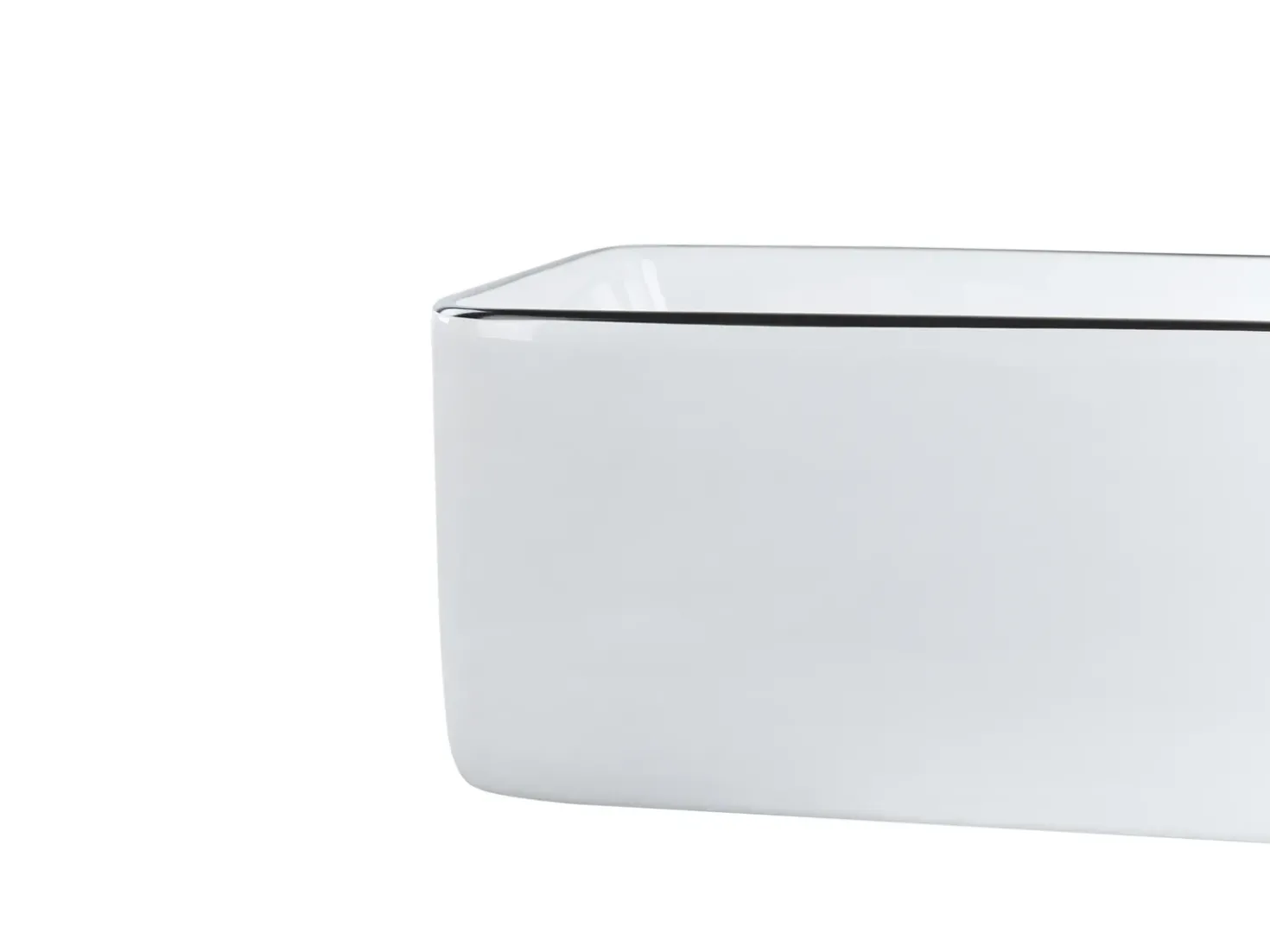 Lavabo da appoggio XERT 49 x 38 cm Ceramica Bianco