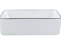 Lavabo da appoggio XERT 49 x 38 cm Ceramica Bianco