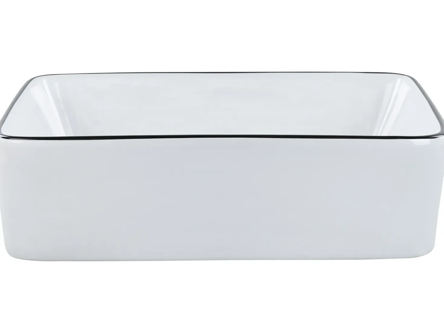 Lavabo da appoggio XERT 49 x 38 cm Ceramica Bianco