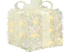 New Beliani LED HALLANGEN Regali di Natale 20/25/30 cm Multicolore