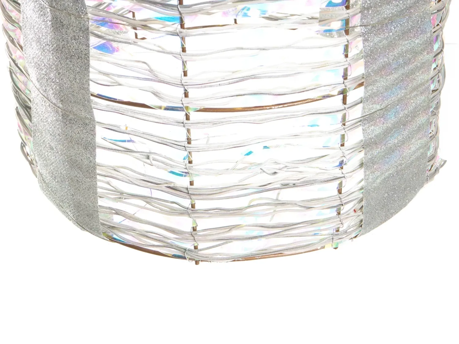 Online Beliani LED JULSO Regali di Natale 20/25/30 cm Argento Argento Multicolore