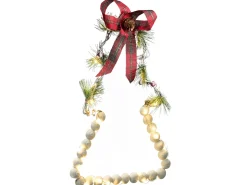 Online Beliani LED KYVESI Albero di Natale 20/25/30 cm Bianco Bianco Rosso Verde