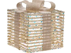 Outlet Beliani LED MOSSO Regali di Natale 20/25/30 cm Beige