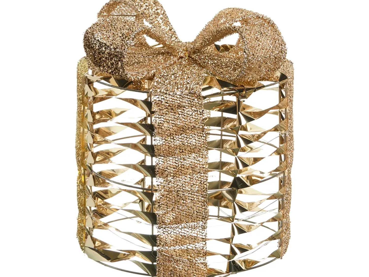 Online Beliani LED SLIVSO Regali di Natale 20/25/30 cm Oro