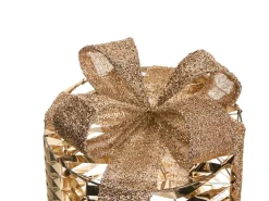Online Beliani LED SLIVSO Regali di Natale 20/25/30 cm Oro