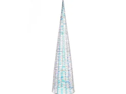 Outlet Beliani LED SONDER Albero di Natale 40/60/80 cm Bianco