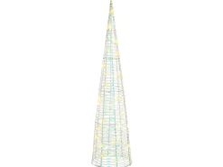 Outlet Beliani LED SONDER Albero di Natale 40/60/80 cm Bianco